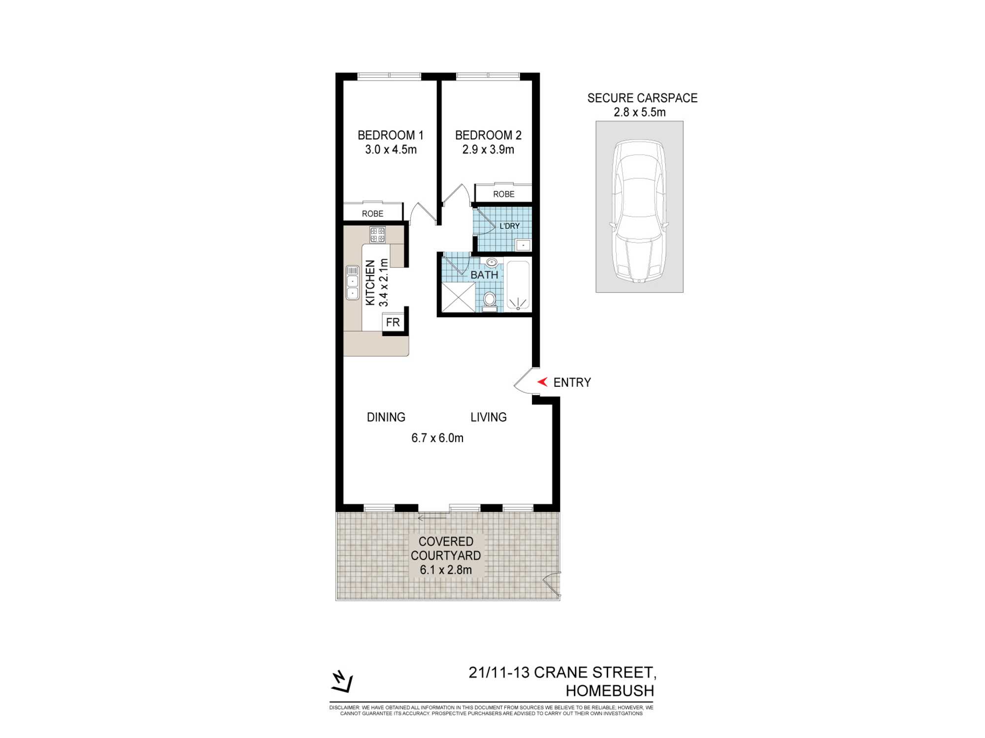 21/11-13 CRANE STREET Homebush 21/11-13 CRANE STREET Homebush
