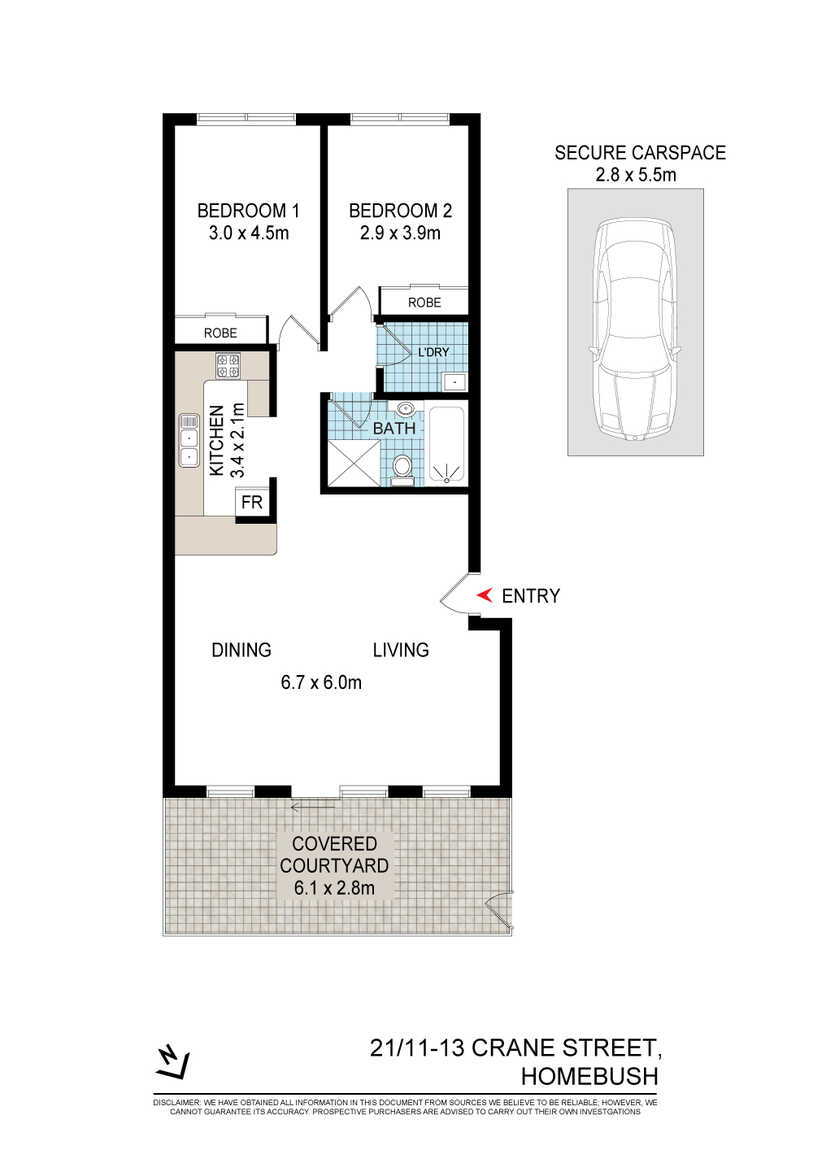 21/11-13 CRANE STREET Homebush 21/11-13 CRANE STREET Homebush