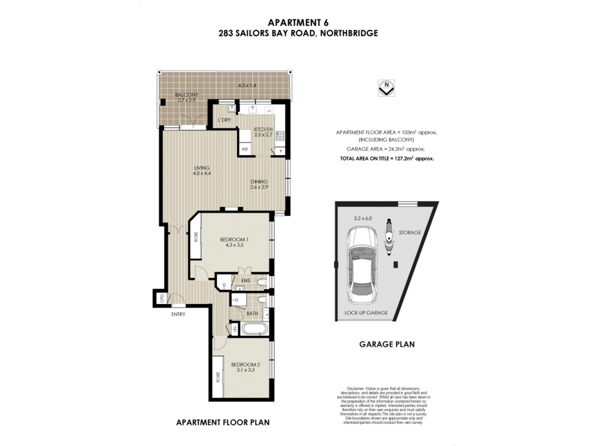 6/283 Sailors Bay Road Northbridge