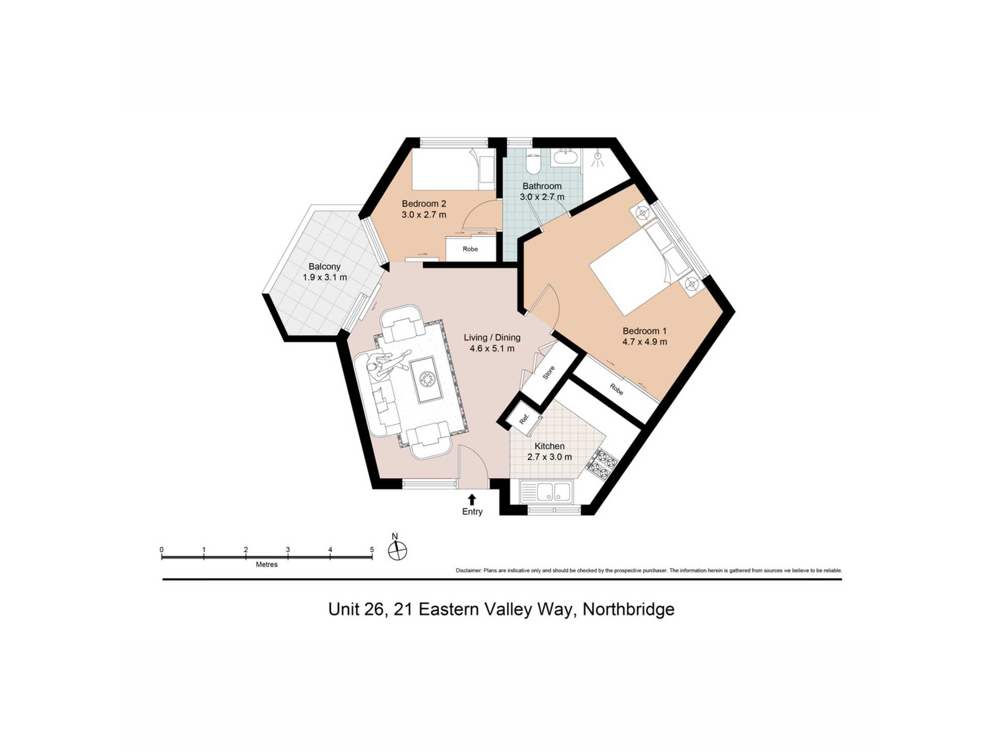 26/21 Eastern Valley Way Northbridge 26/21 Eastern Valley Way Northbridge