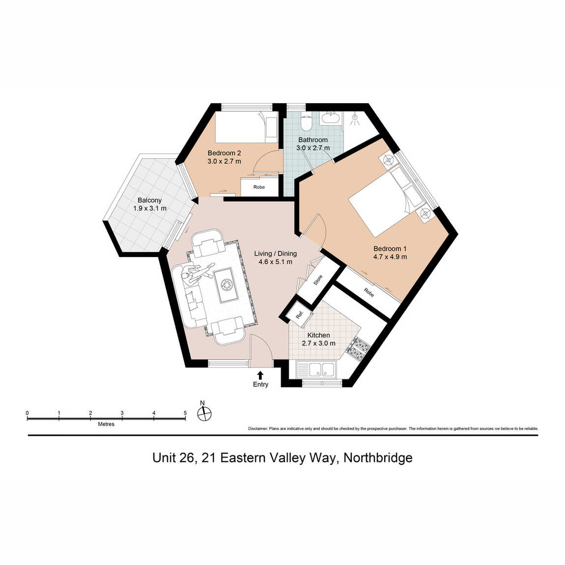 26/21 Eastern Valley Way Northbridge 26/21 Eastern Valley Way Northbridge