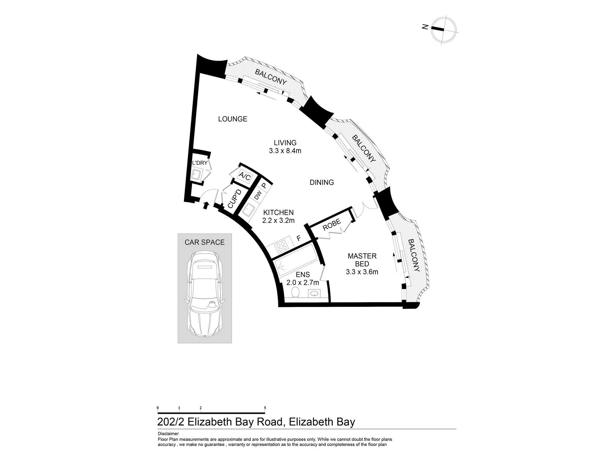 202/2 Elizabeth Bay Road Elizabeth Bay 202/2 Elizabeth Bay Road Elizabeth Bay
