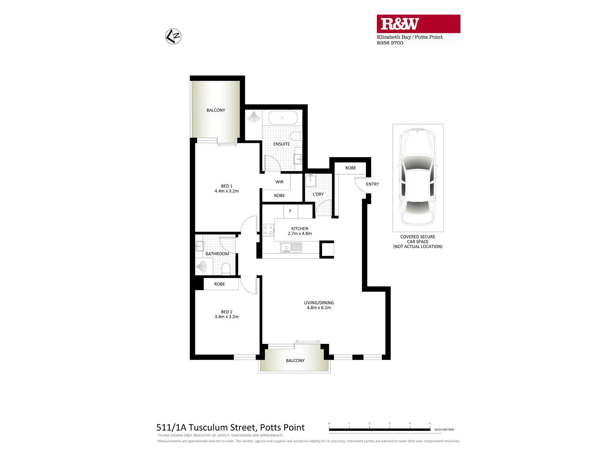 511/1a Tusculum Street Potts Point 511/1a Tusculum Street Potts Point