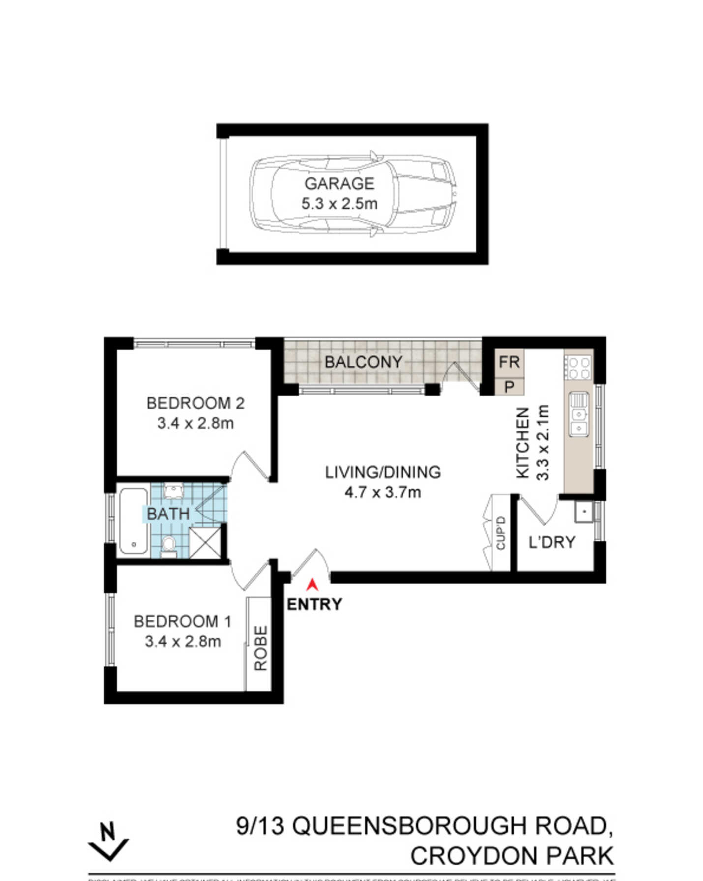 9/13 Queensborough Road Croydon Park, Park - Thumbnail 8