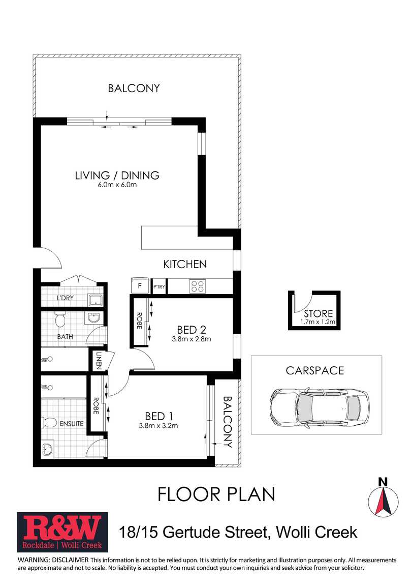 18/15 Gertrude Street Wolli Creek