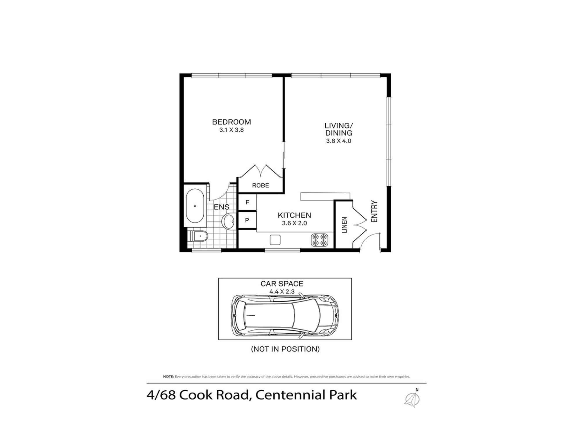 4/68 Cook Road Centennial Park 4/68 Cook Road Centennial Park