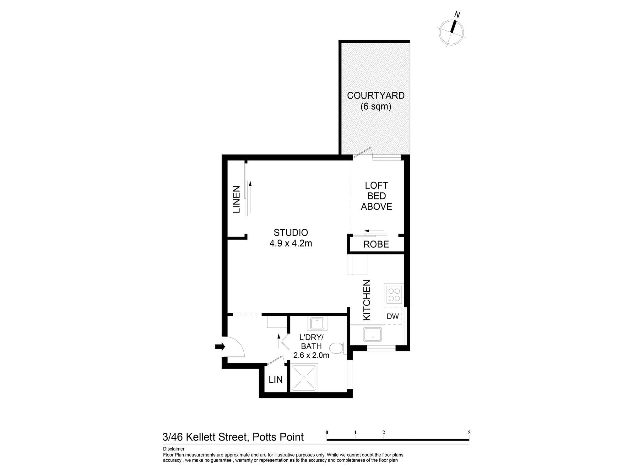 3/46 Kellett Street Potts Point 3/46 Kellett Street Potts Point