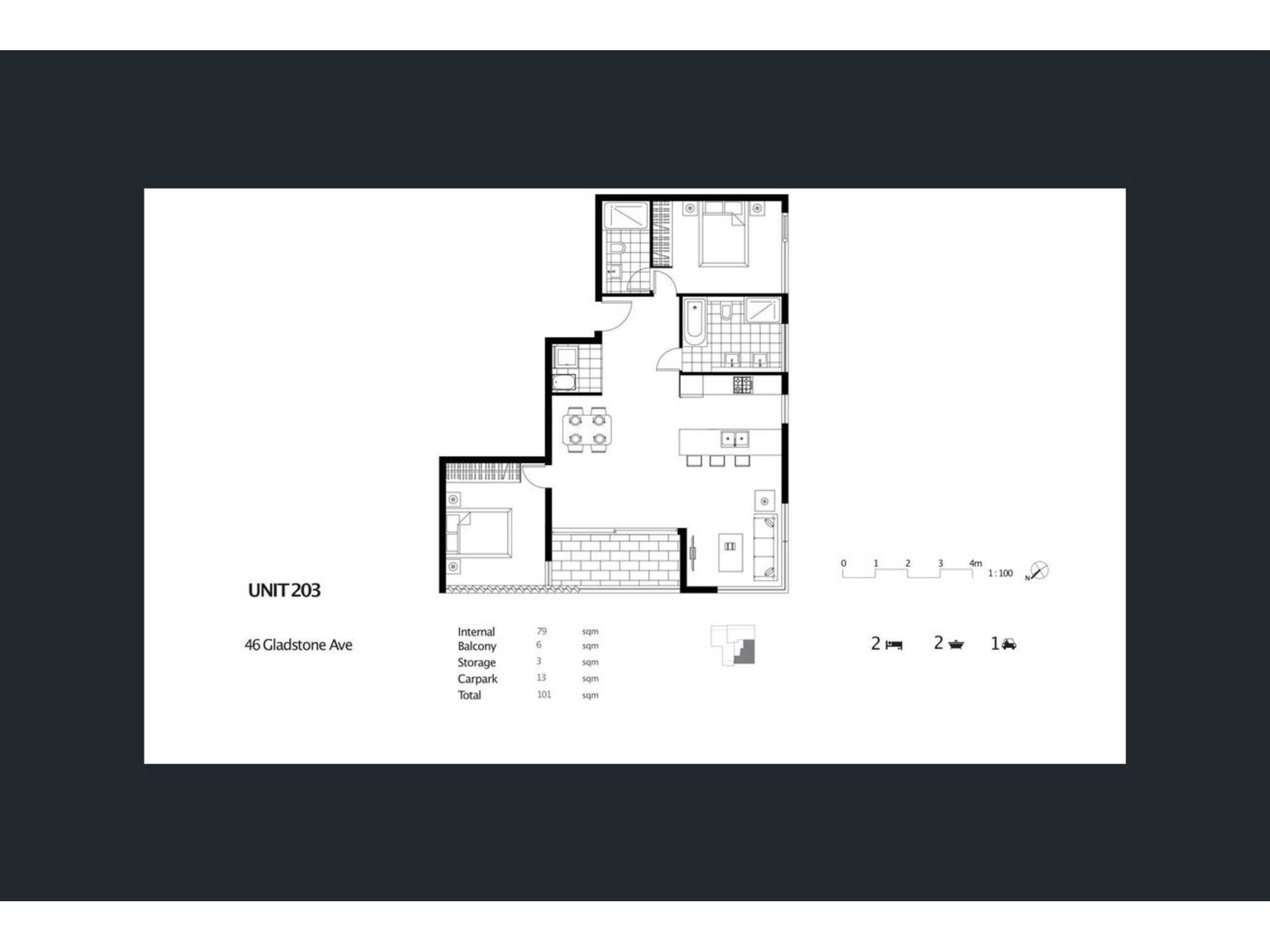 203/46 Gladstone Avenue Ryde 203/46 Gladstone Avenue Ryde
