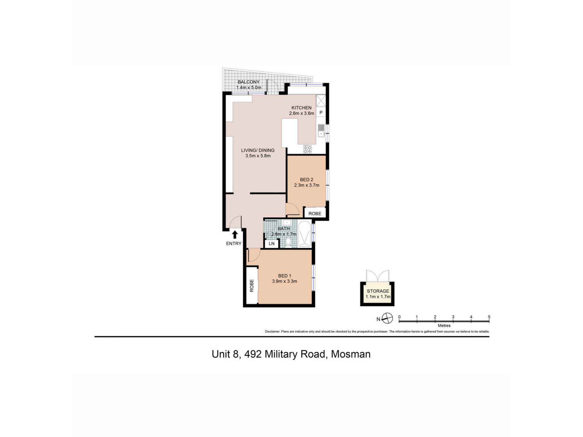 8/492 Military Road (entry via Hale Road) Mosman 8/492 Military Road (entry via Hale Road) Mosman