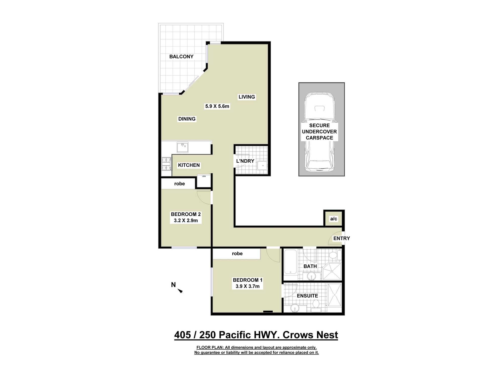 405/250 Pacific Highway Crows Nest 405/250 Pacific Highway Crows Nest