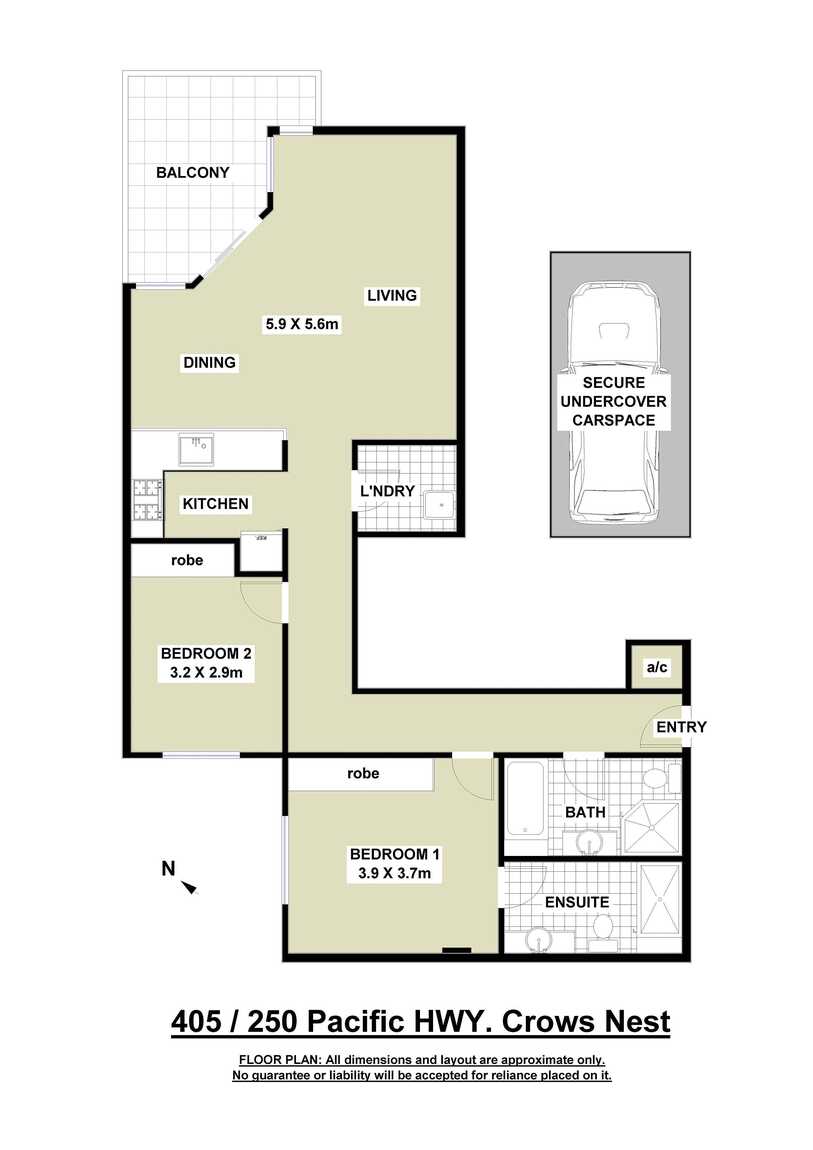405/250 Pacific Highway Crows Nest 405/250 Pacific Highway Crows Nest
