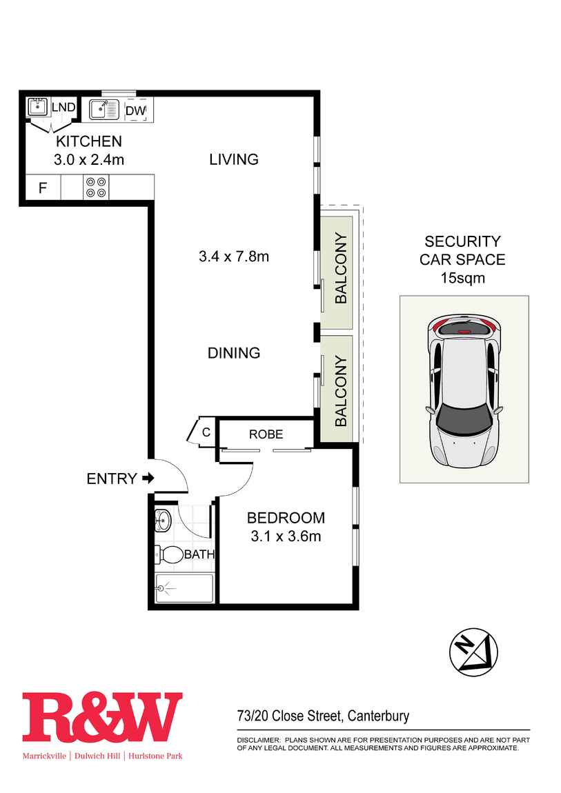 73/20 Close Street Canterbury 73/20 Close Street Canterbury