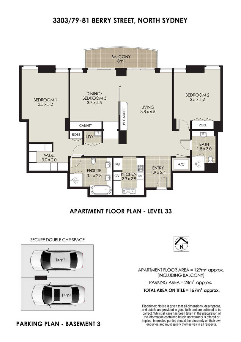 3303/79-81 Berry Street North Sydney