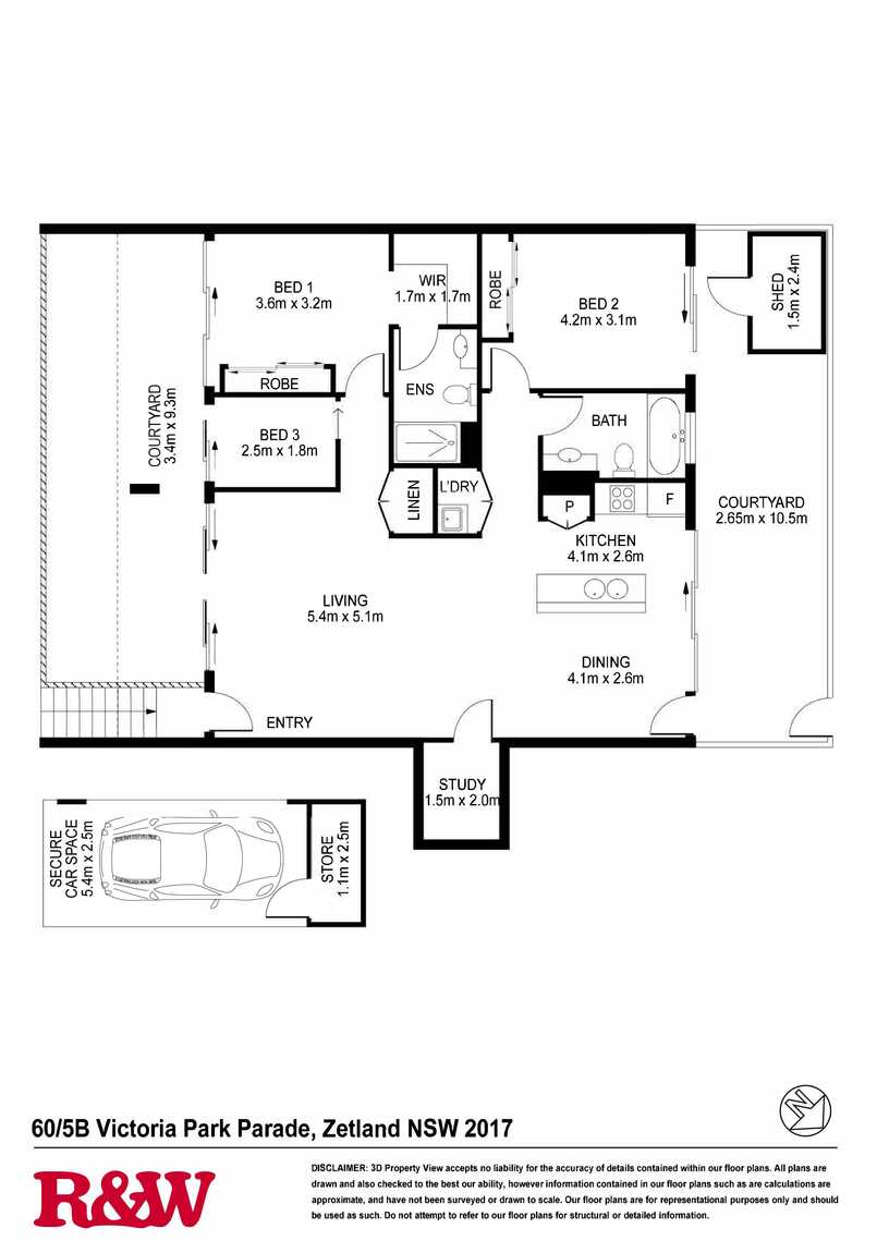 60/5B Victoria Park Parade Zetland 60/5B Victoria Park Parade Zetland