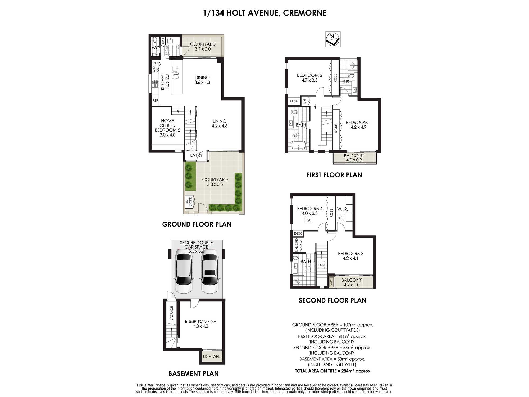 1/134 Holt Avenue Cremorne 1/134 Holt Avenue Cremorne
