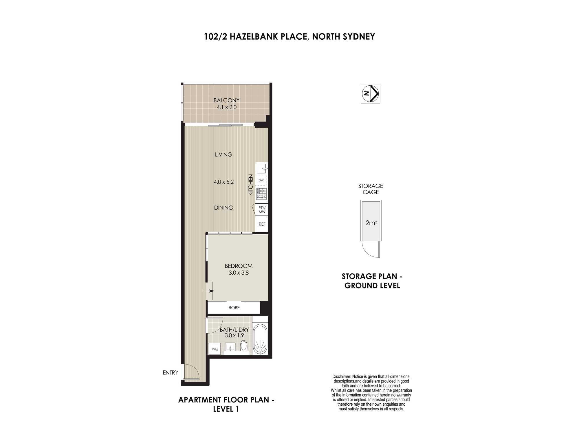 102/2 Hazelbank Place North Sydney 102/2 Hazelbank Place North Sydney
