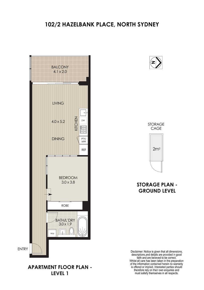 102/2 Hazelbank Place North Sydney 102/2 Hazelbank Place North Sydney