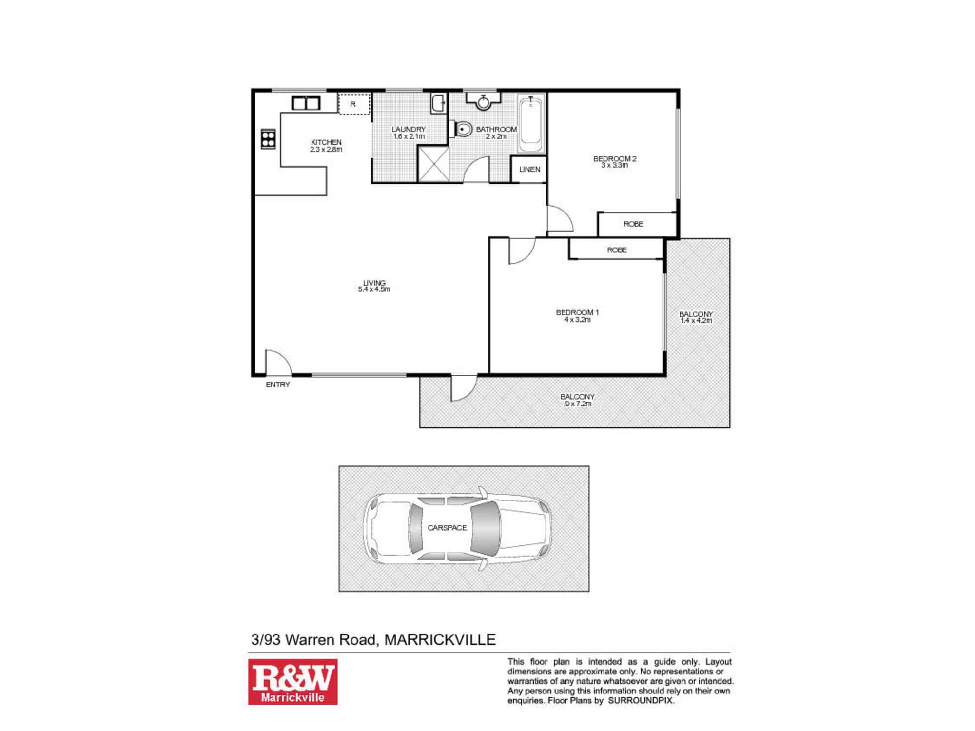 3/93 Warren Road Marrickville
