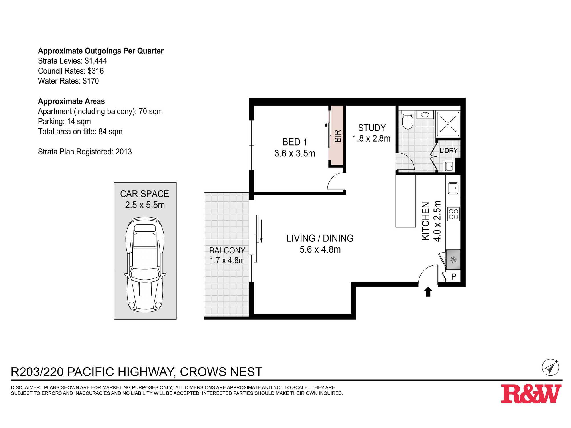 R203/220 Pacific Highway Crows Nest R203/220 Pacific Highway Crows Nest