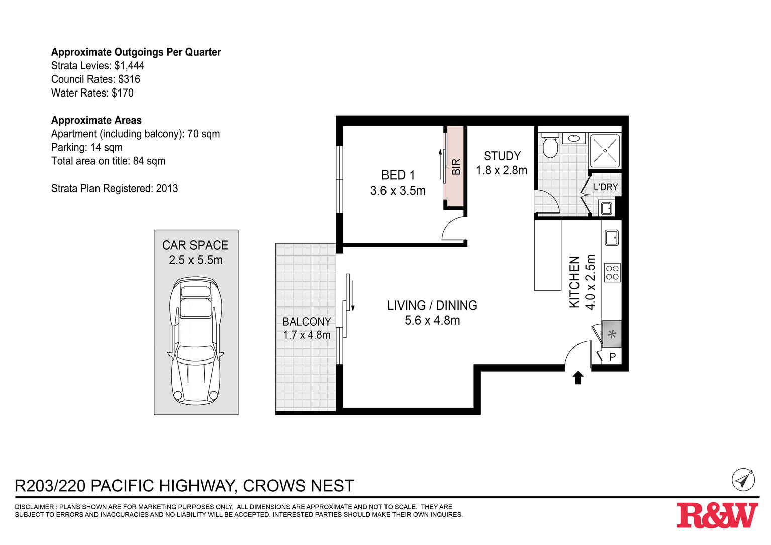 R203/220 Pacific Highway Crows Nest R203/220 Pacific Highway Crows Nest