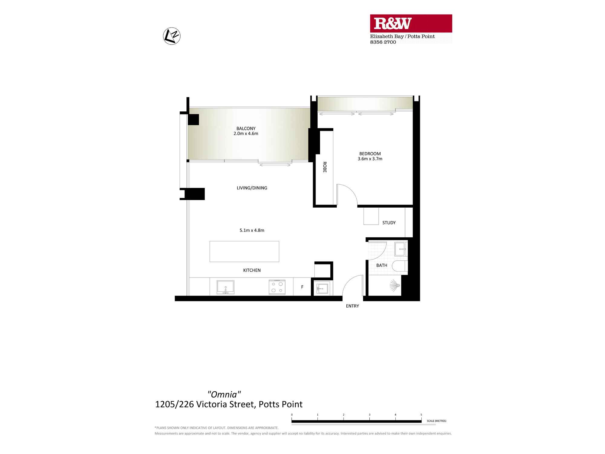 1205/226 Victoria Street Potts Point 1205/226 Victoria Street Potts Point