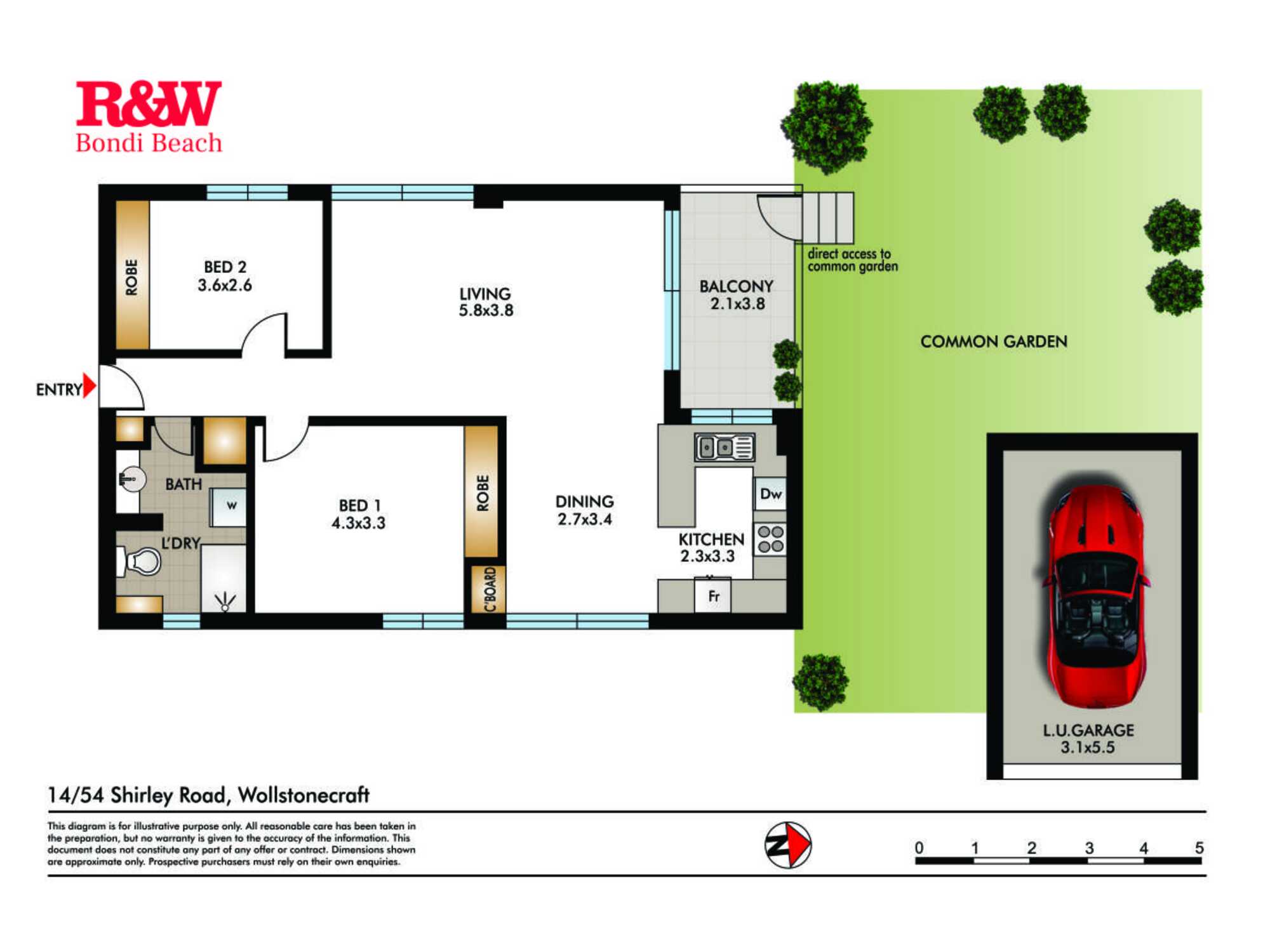 14/54 Shirley Road Wollstonecraft 14/54 Shirley Road Wollstonecraft