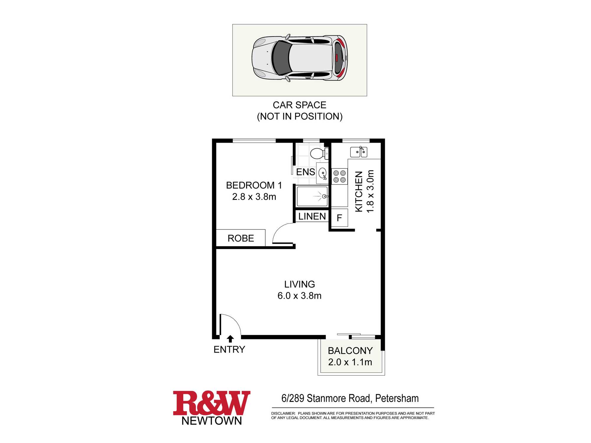 6/289 STANMORE ROAD Petersham