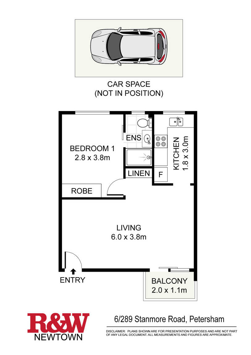 6/289 STANMORE ROAD Petersham