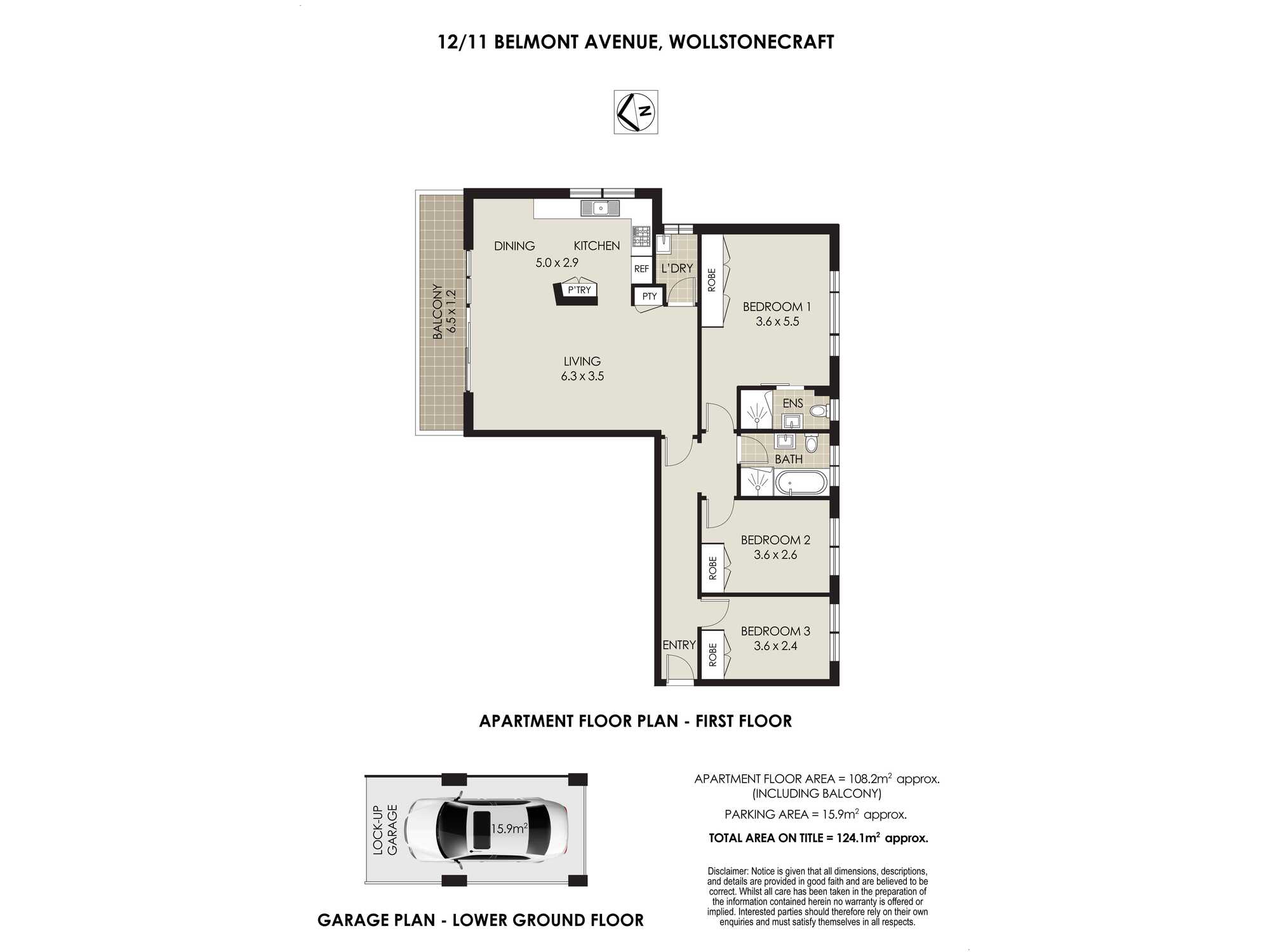 12/11 Belmont Avenue Wollstonecraft 12/11 Belmont Avenue Wollstonecraft