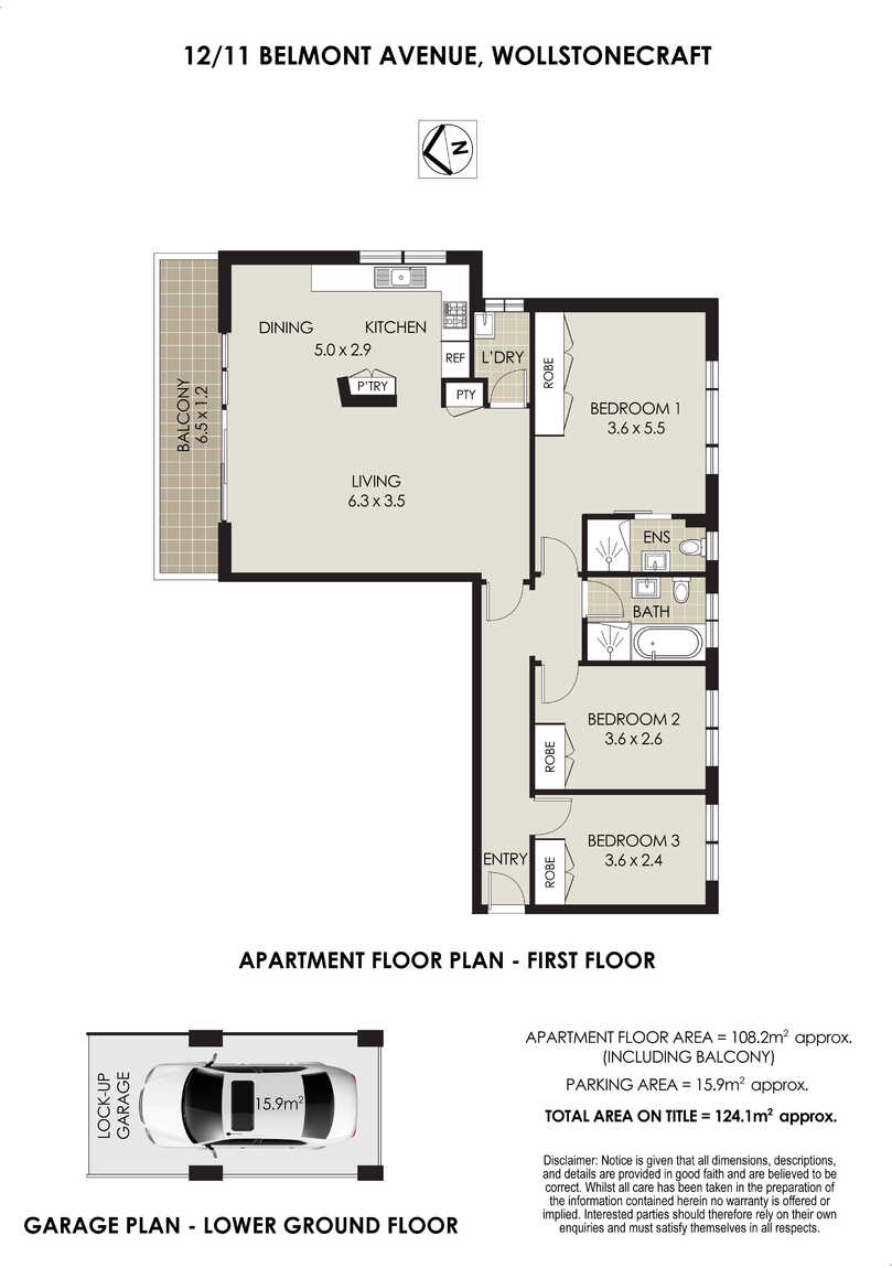 12/11 Belmont Avenue Wollstonecraft 12/11 Belmont Avenue Wollstonecraft
