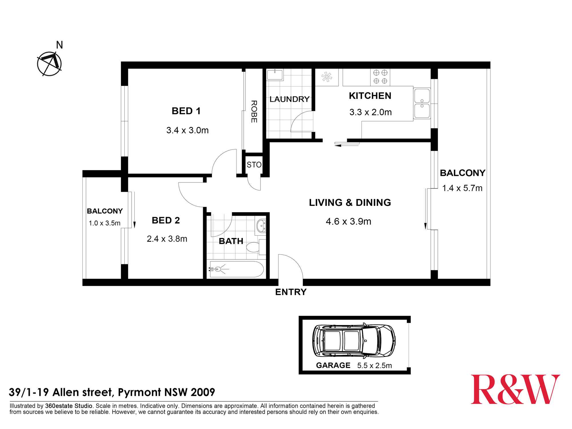 39/1-19 Allen Street Pyrmont