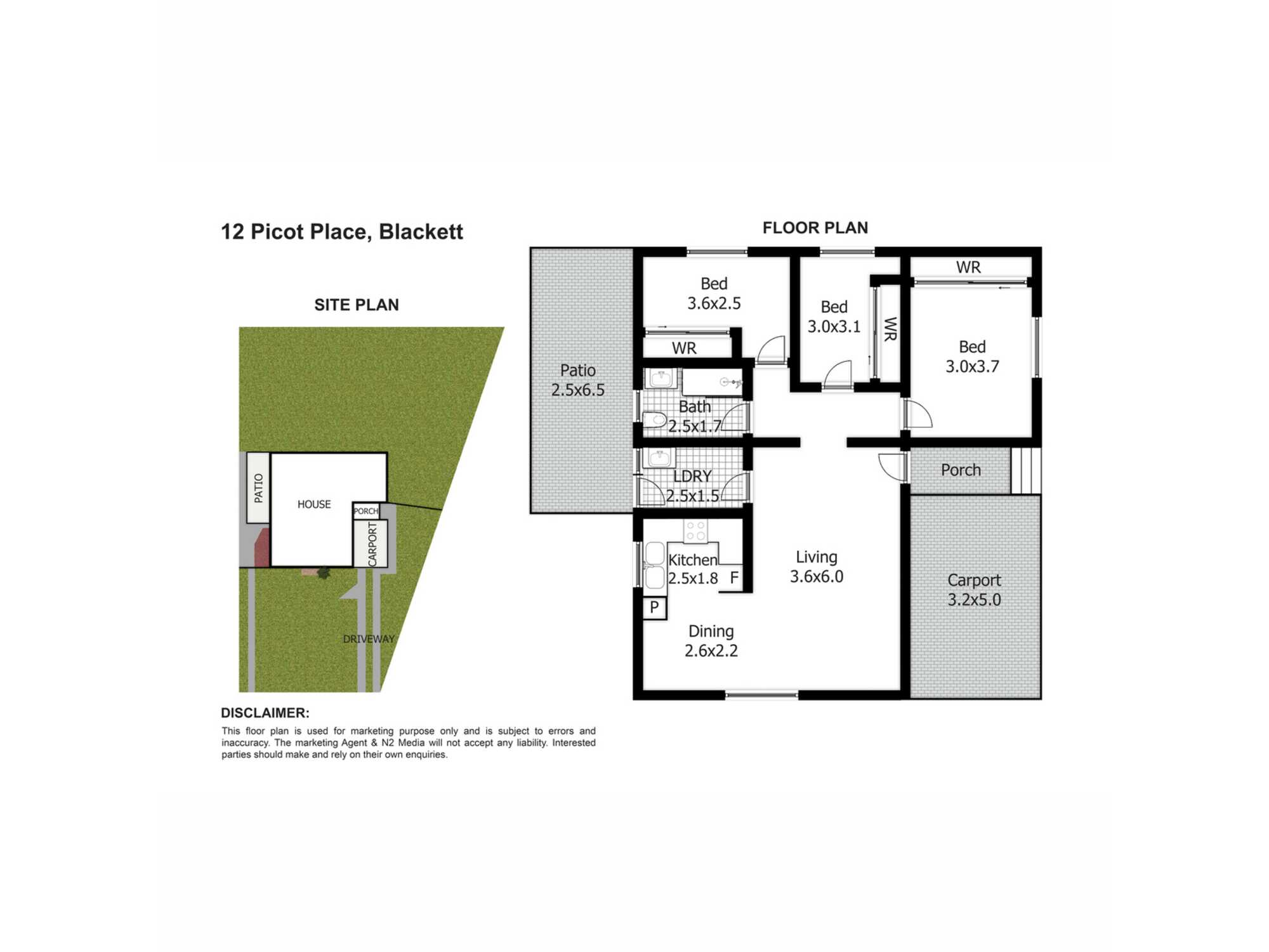 12 Picot Place Blackett 12 Picot Place Blackett