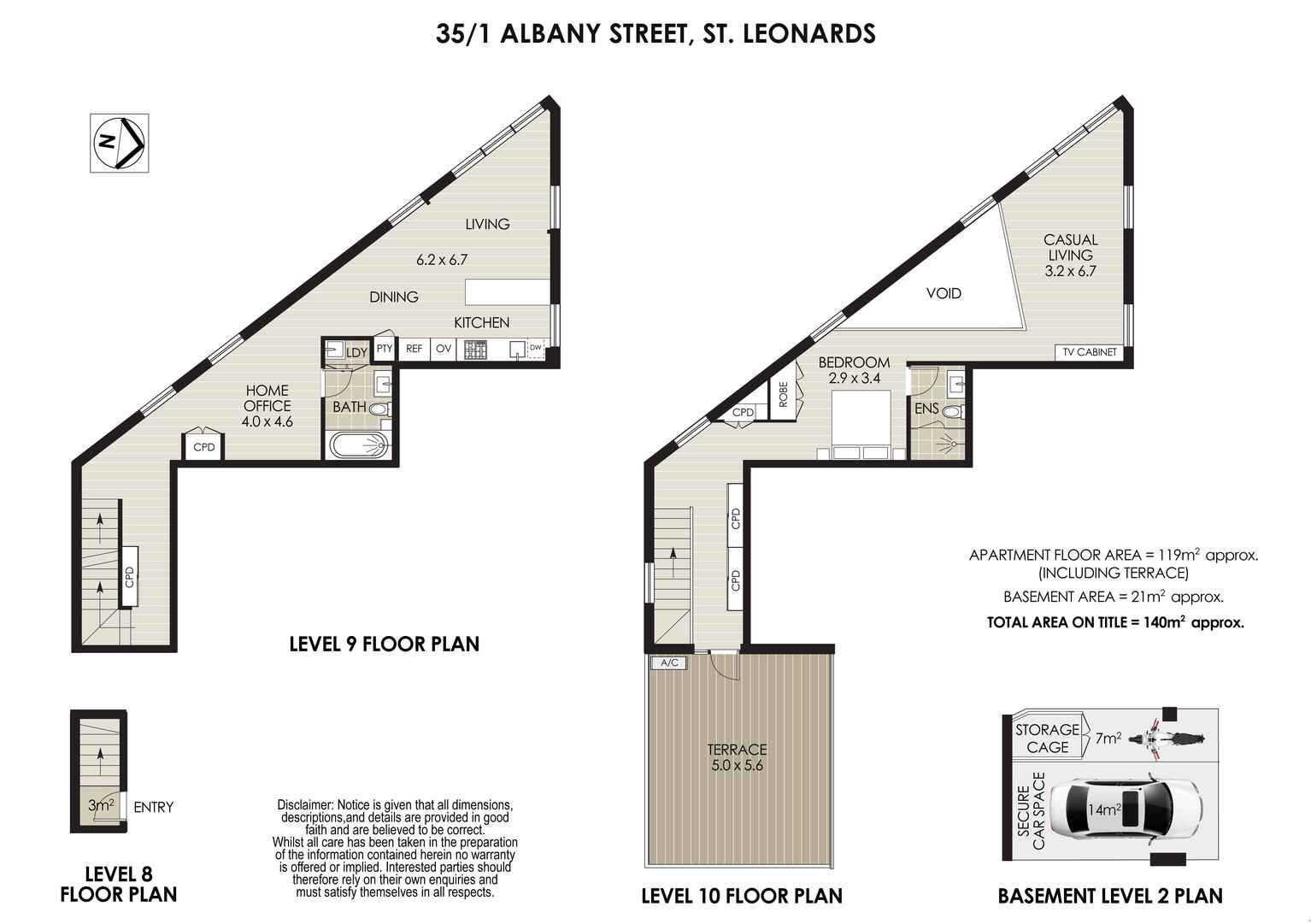 35/1 Albany Street St Leonards