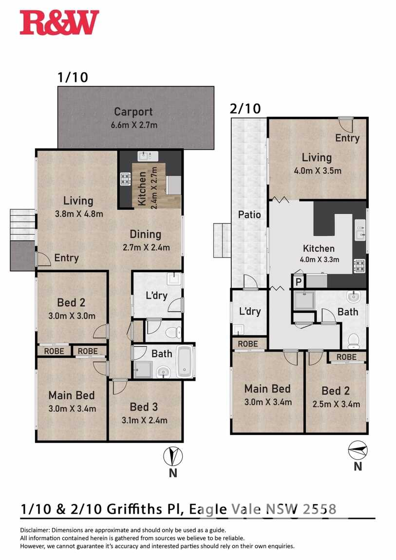 10 and 10A Griffiths Place Eagle Vale 10 and 10A Griffiths Place Eagle Vale