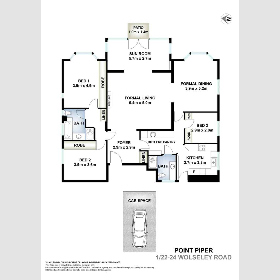 1/22-24 Wolseley Road Point Piper