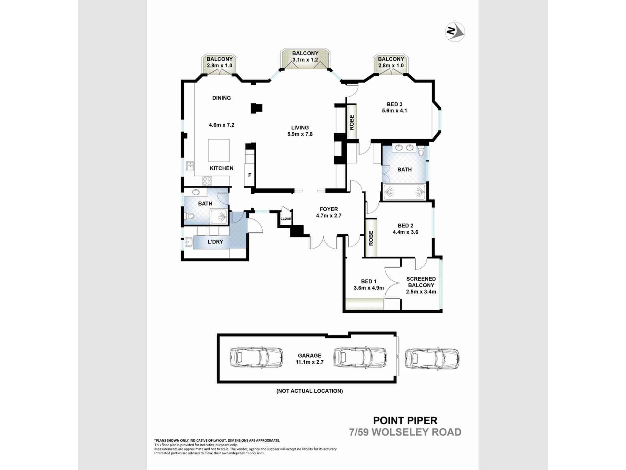 7/59 Wolseley Road Point Piper