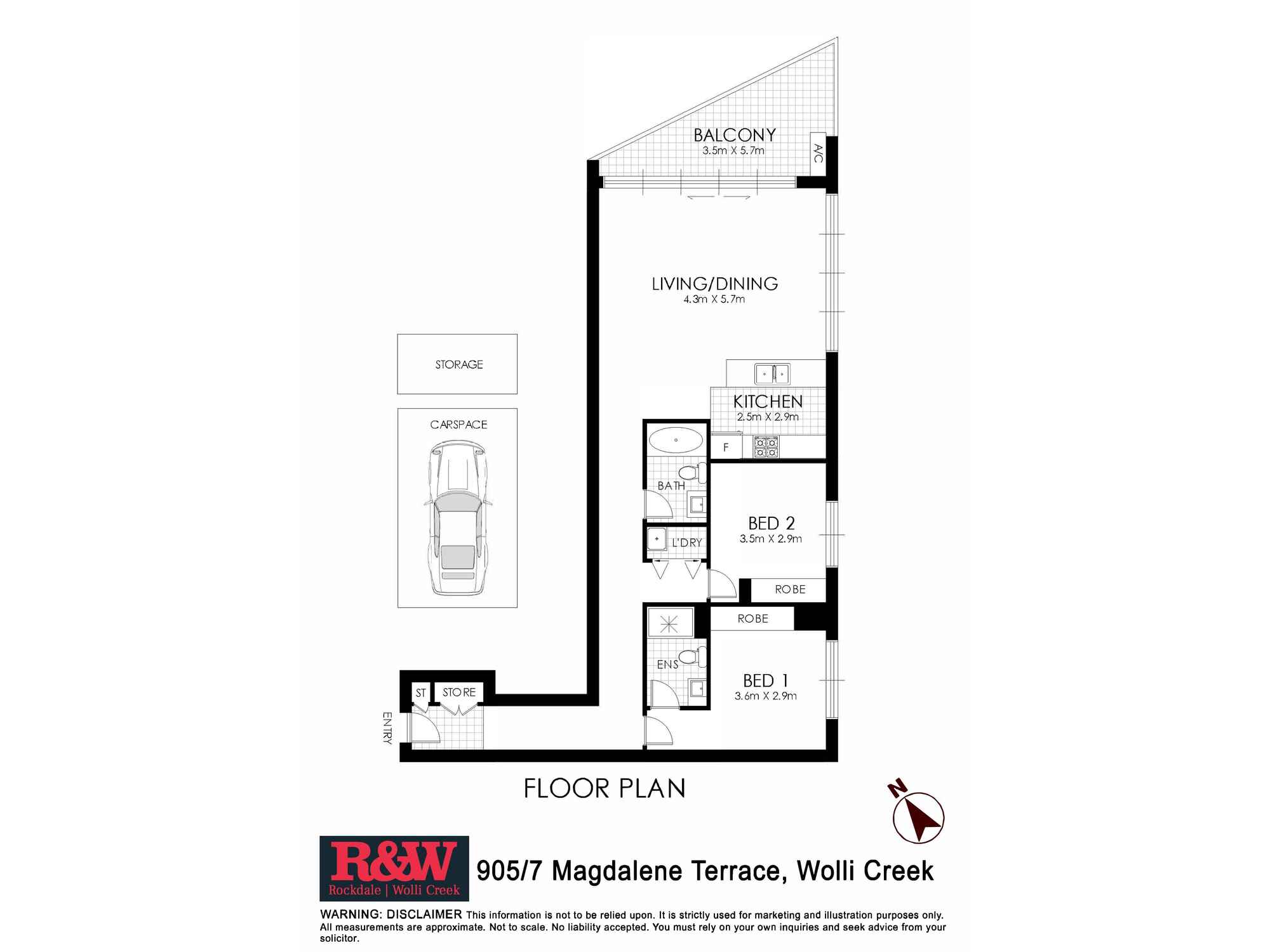 905/7 Magdalene Terrace Wolli Creek