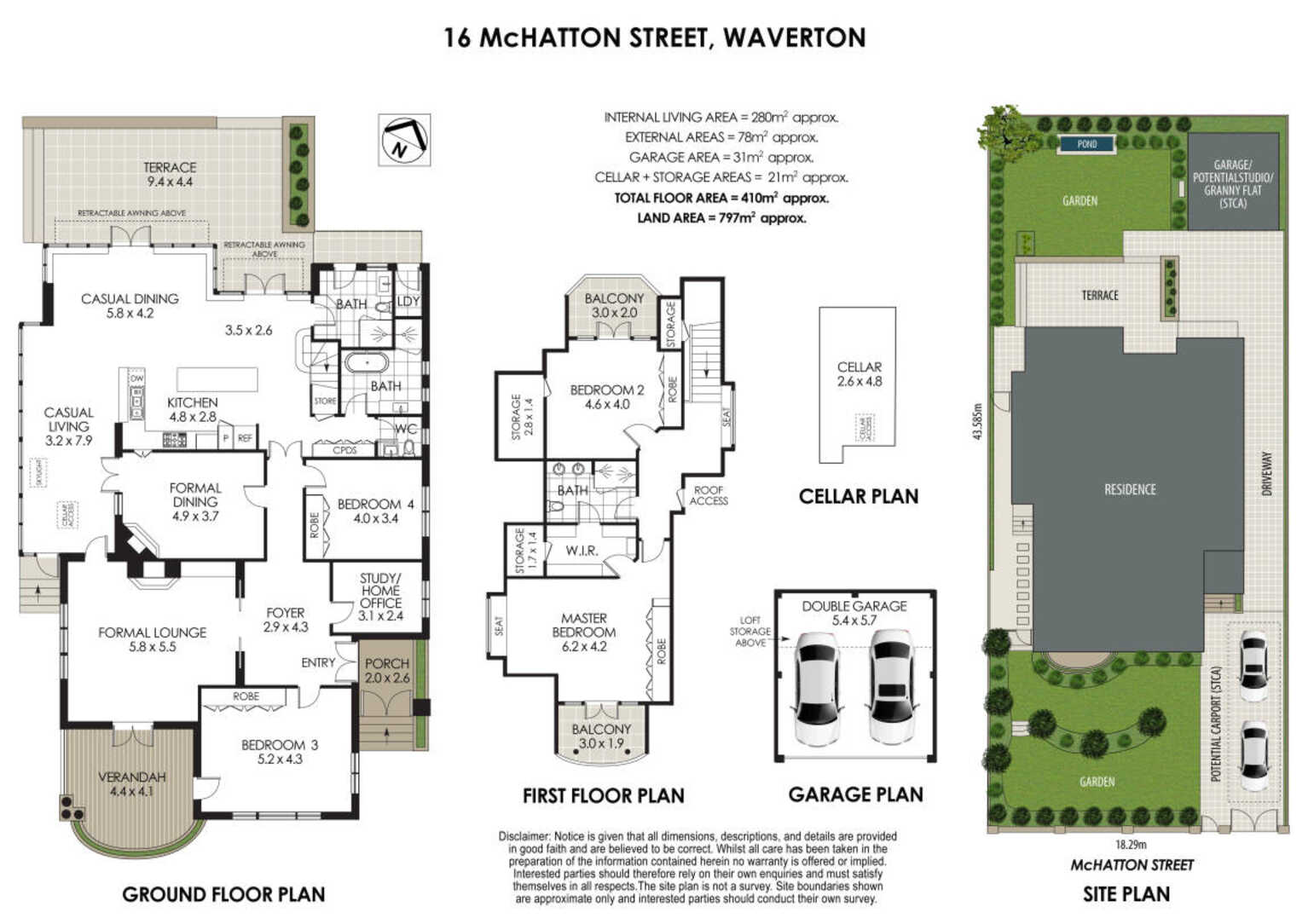 16 Mchatton Street Waverton 16 Mchatton Street Waverton