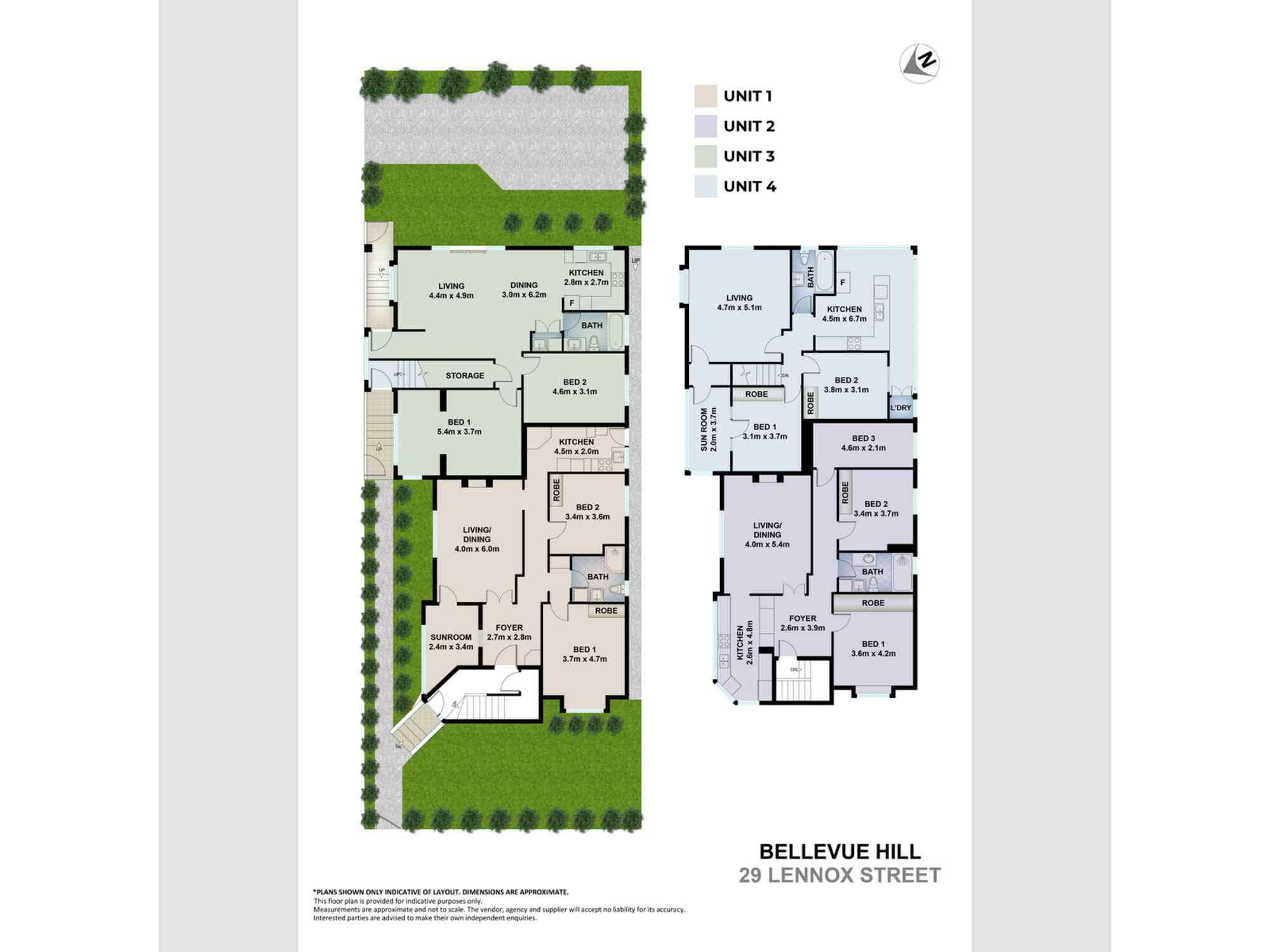 1-4/29 Lennox Street Bellevue Hill