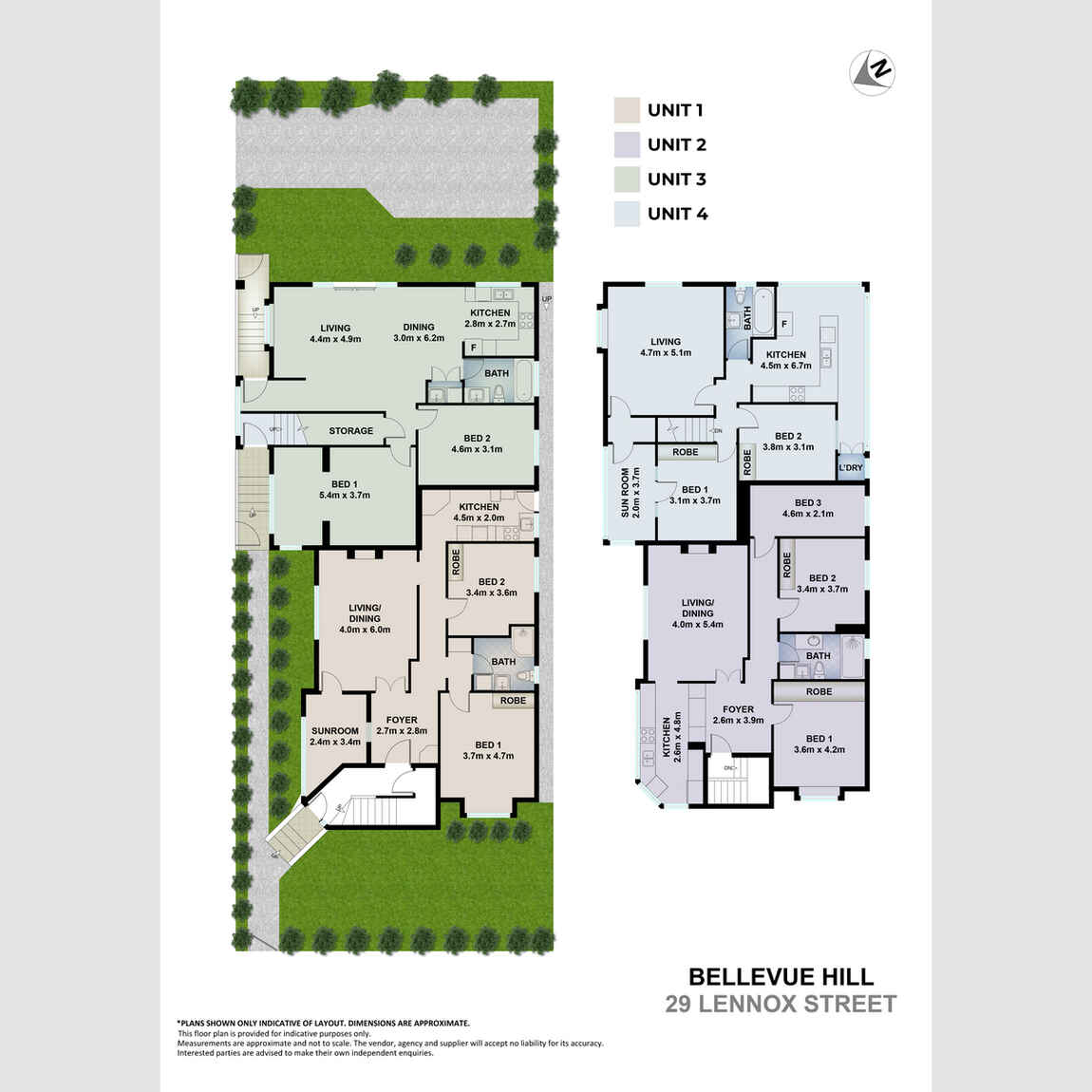 1-4/29 Lennox Street Bellevue Hill