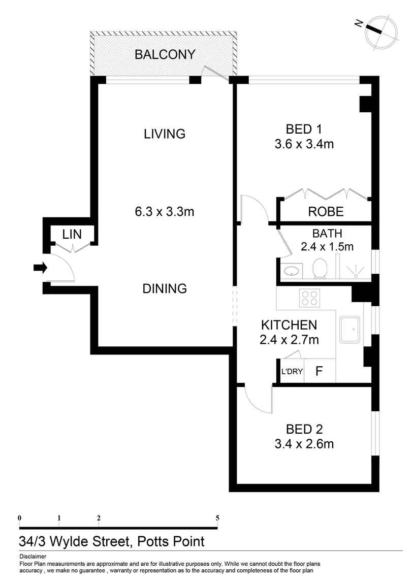 34/3 Wylde Street Potts Point