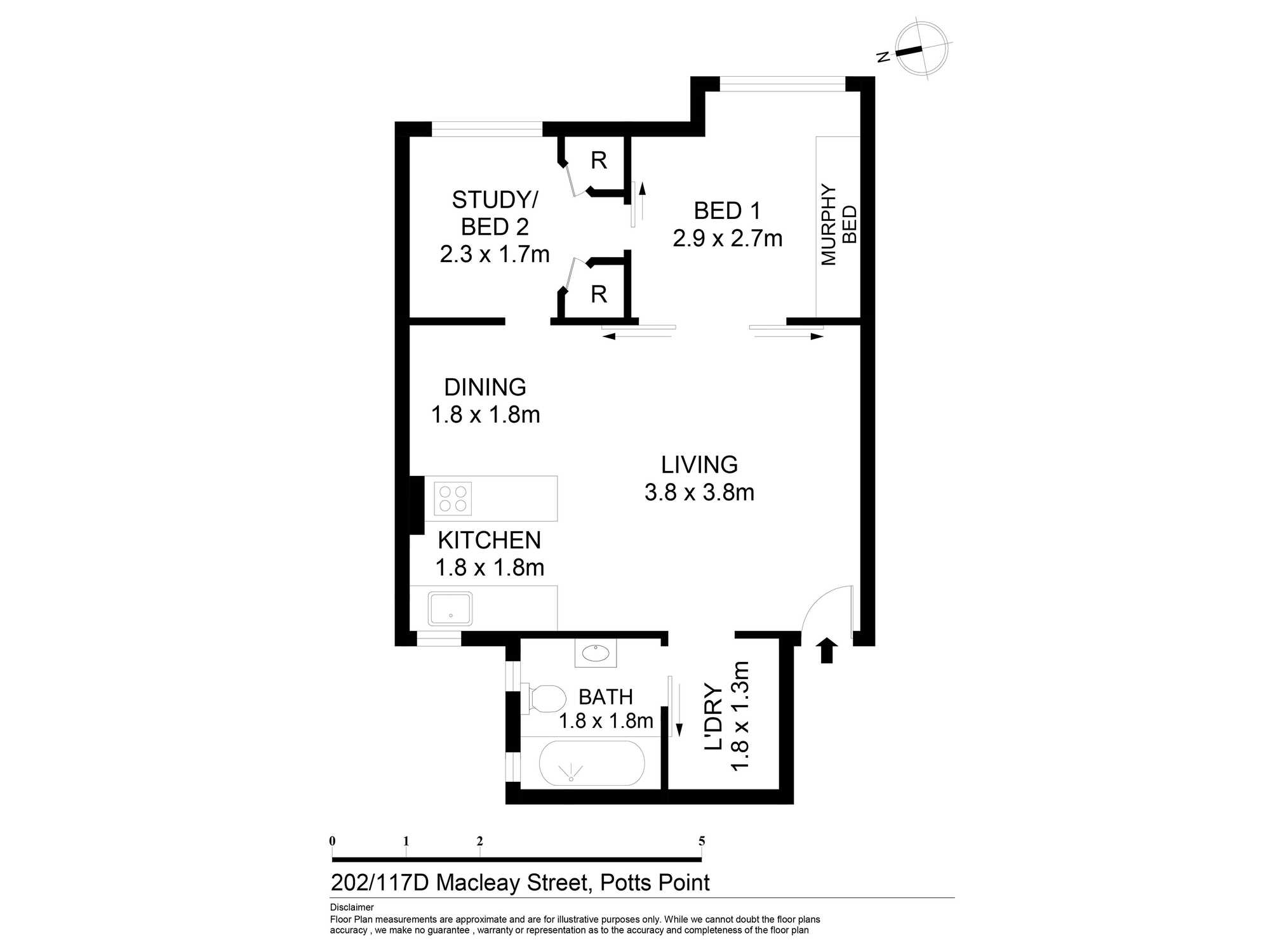 202/117d Macleay Street Potts Point 202/117d Macleay Street Potts Point