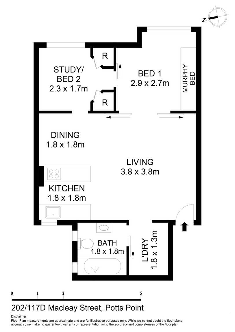 202/117d Macleay Street Potts Point 202/117d Macleay Street Potts Point