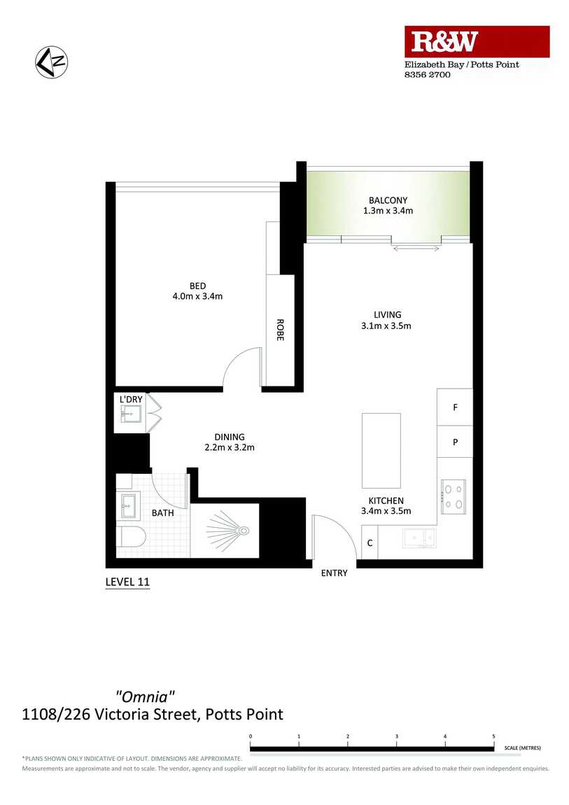 1108/226 Victoria Street Potts Point 1108/226 Victoria Street Potts Point