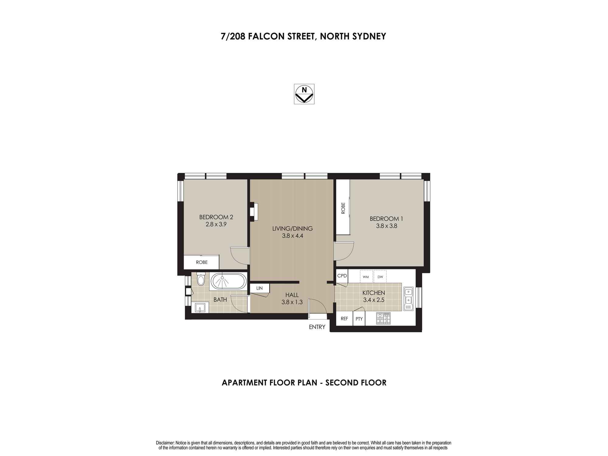 7/208 Falcon Street North Sydney