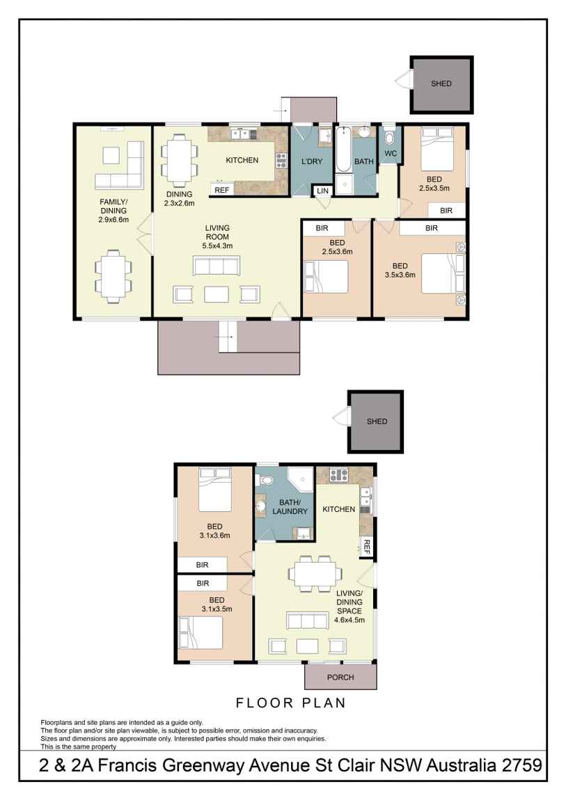 2 & 2A Francis Greenway Avenue St Clair 2 & 2A Francis Greenway Avenue St Clair