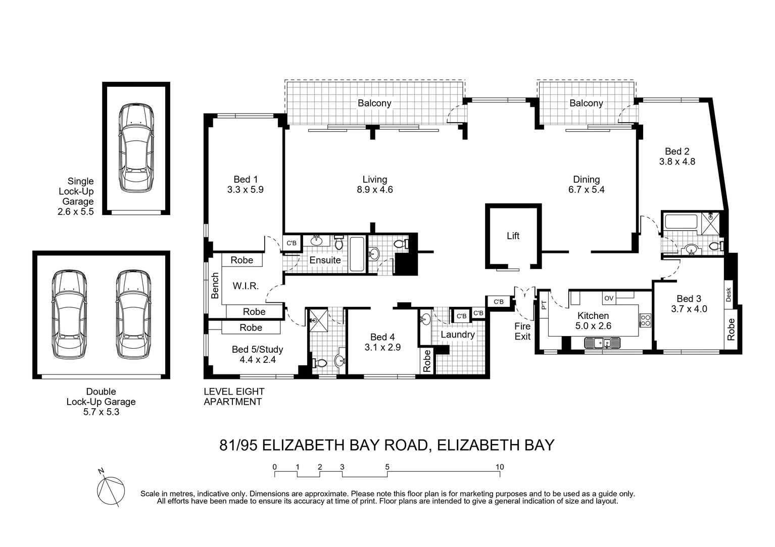 81/95 Elizabeth Bay Road Elizabeth Bay 81/95 Elizabeth Bay Road Elizabeth Bay