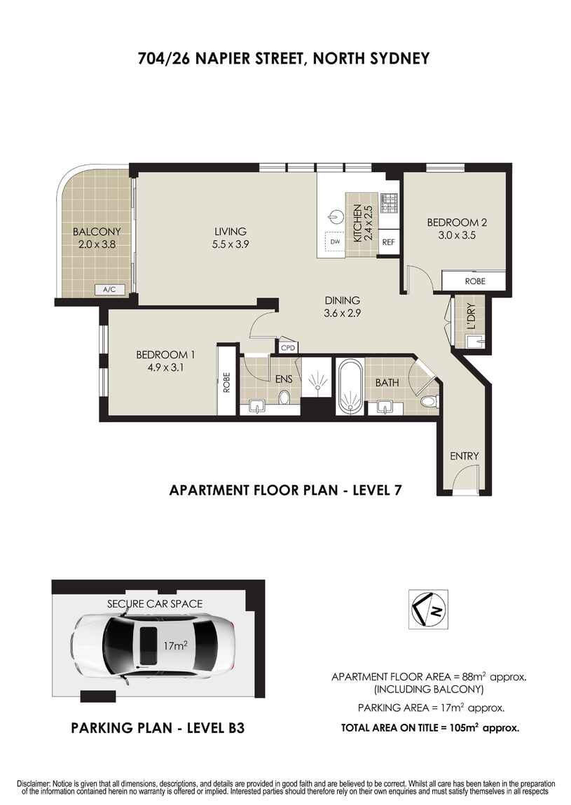 704/26 Napier Street North Sydney 704/26 Napier Street North Sydney