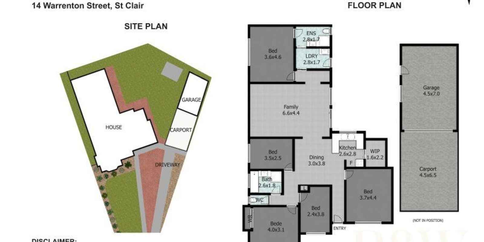 14 Warrenton Street St Clair