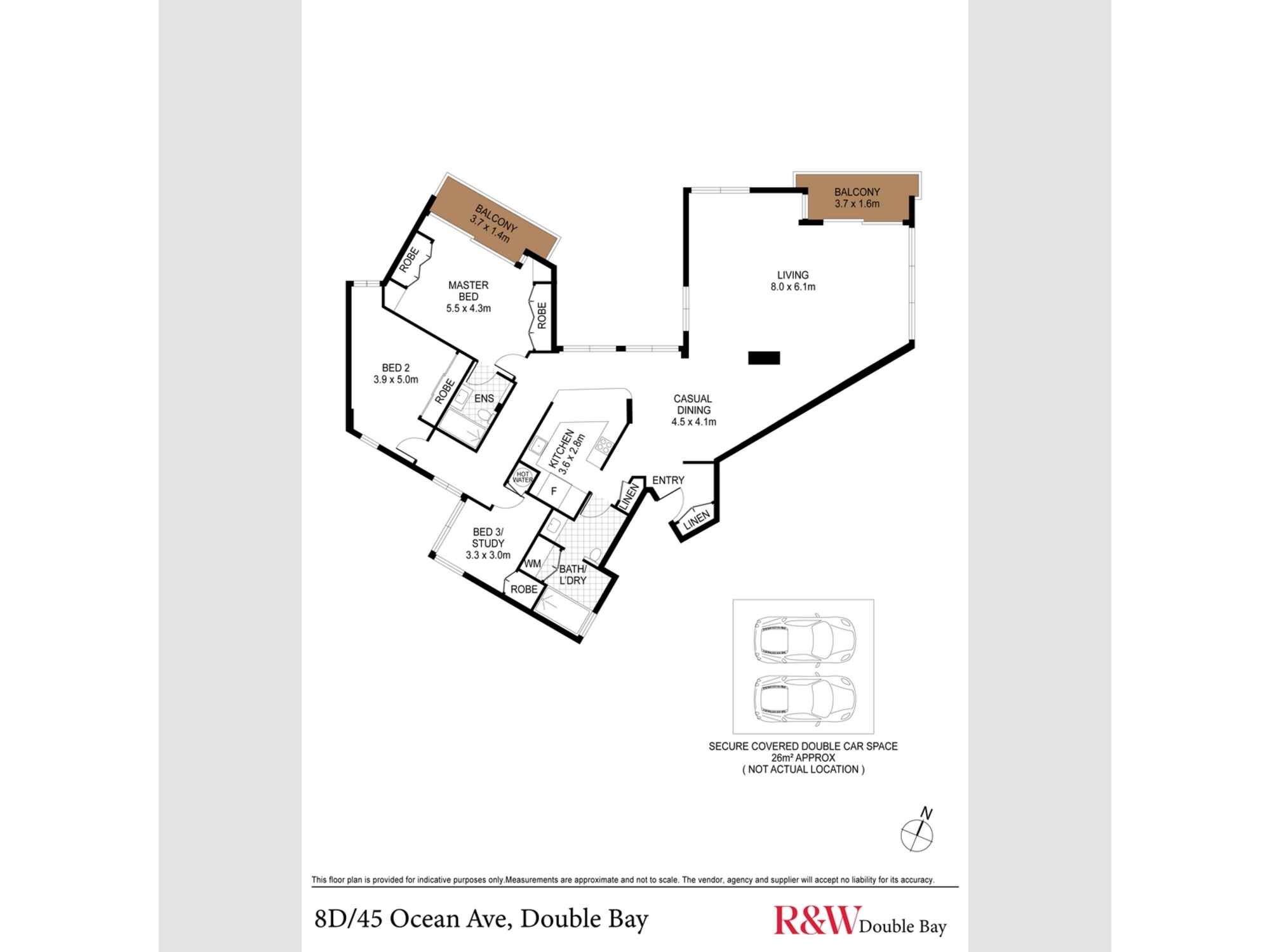 8D/45 Ocean Avenue Double Bay
